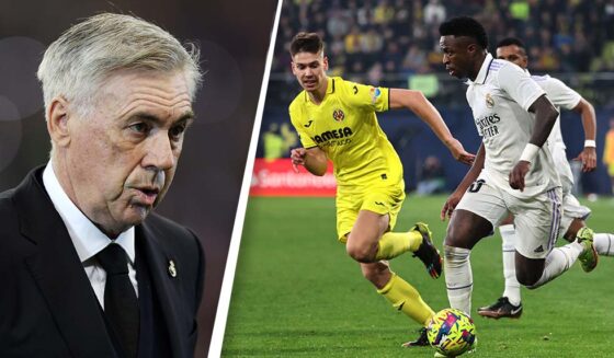 Carlo Ancelotti Real Madrid Villarreal