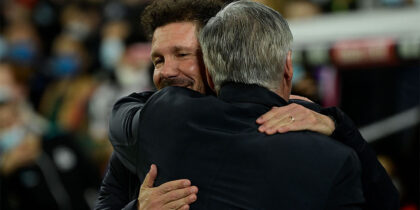 Diego Simeone Carlo Ancelotti Real Madrid Atlético