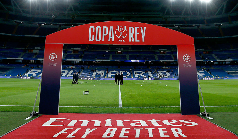 Copa del Rey Real Madrid Bernabéu