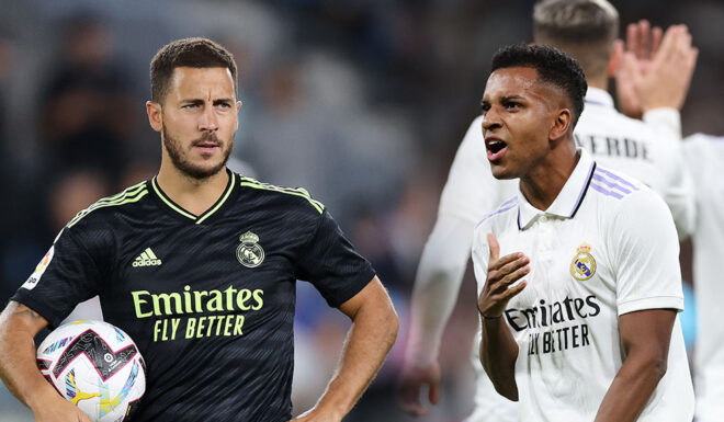 Eden Hazard Rodrygo Real Madrid