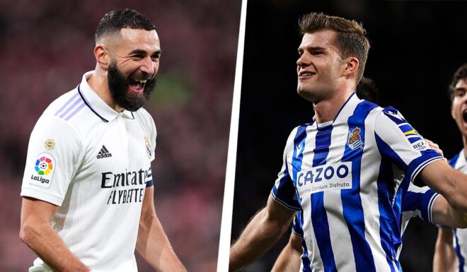 Karim Benzema Alexander Sørloth Karim Benzema Alexander Sørloth