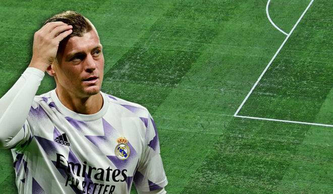 Toni Kroos Real Madrid Bernabéu Rasen