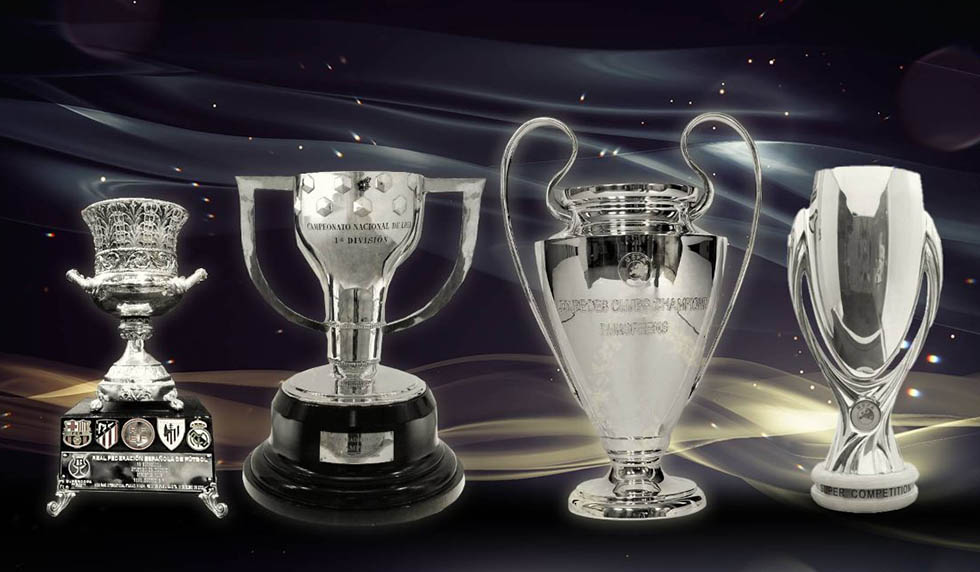 4 trofeos titel pokale trophys 2022