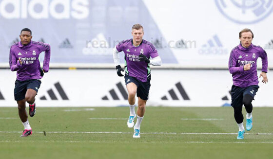 alaba kroos modric training alaba kroos modric training