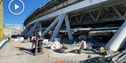 Bernabéu Umbau Real Madrid Stadion