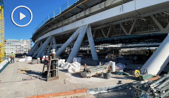Bernabéu Umbau Real Madrid Stadion