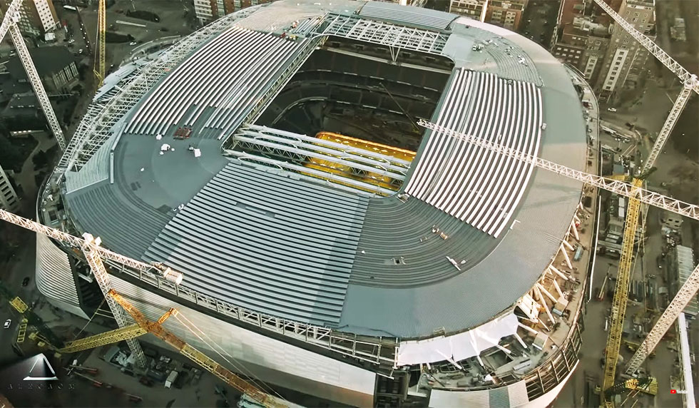 bernabeu umbau drohne