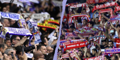 fans real madrid atletico derby