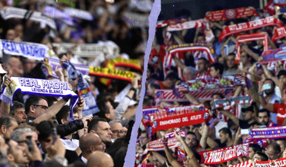 fans real madrid atletico derby