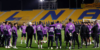 Training real madrid