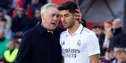 Carlo Ancelotti Marco Asensio Real Madrid