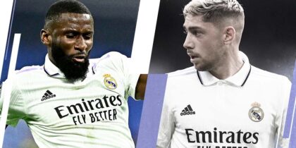 Antonio Rüdiger Federico Valverde Real Madrid