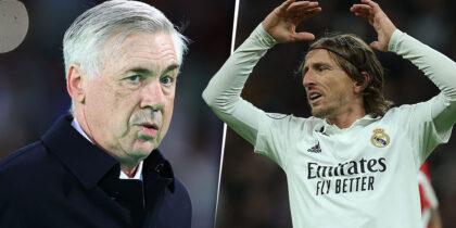 Carlo Ancelotti Luka Modric