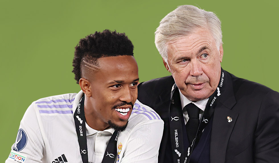 Eder Militao Carlo Ancelotti Real Madrid