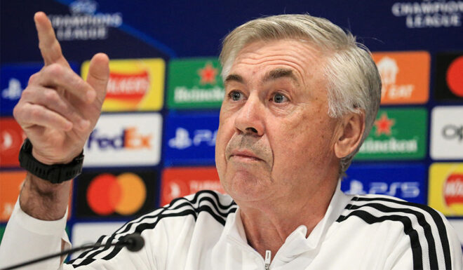 Carlo Ancelotti Real Madrid