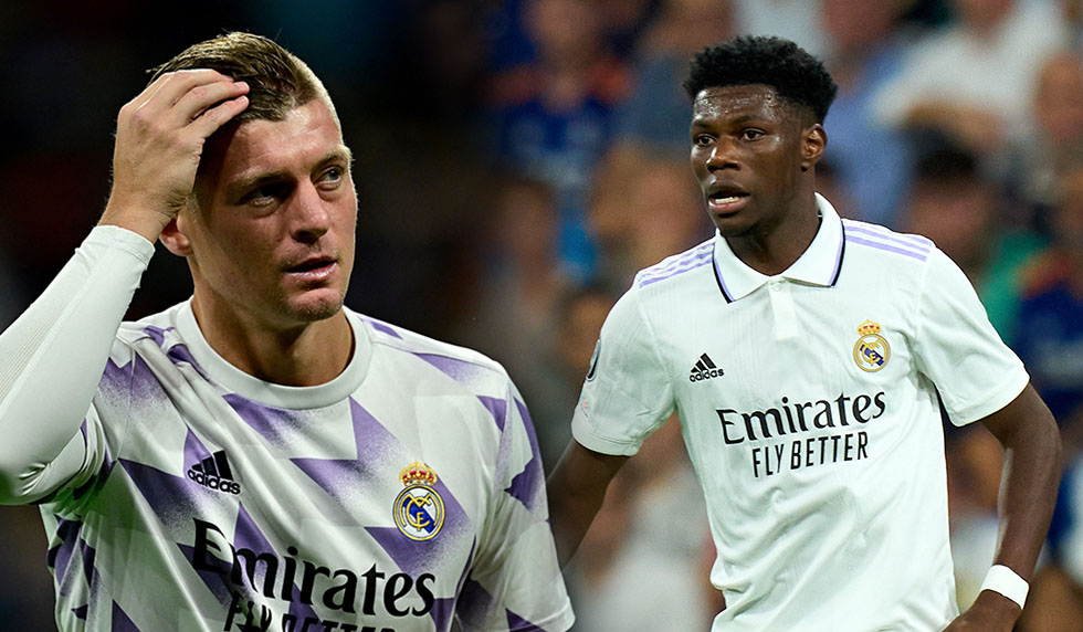 Toni Kroos Aurelien Tchouameni Real Madrid
