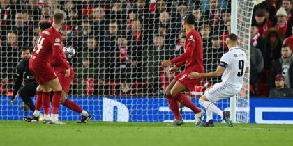 Karim Benzema Liverpool Real Madrid