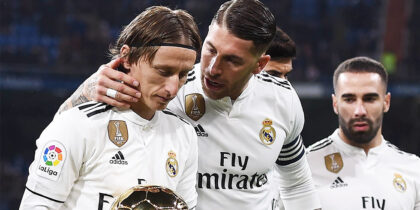 Luka Modric Sergio Ramos