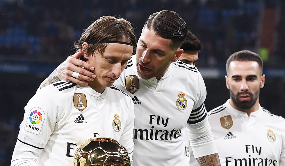 Luka Modric Sergio Ramos