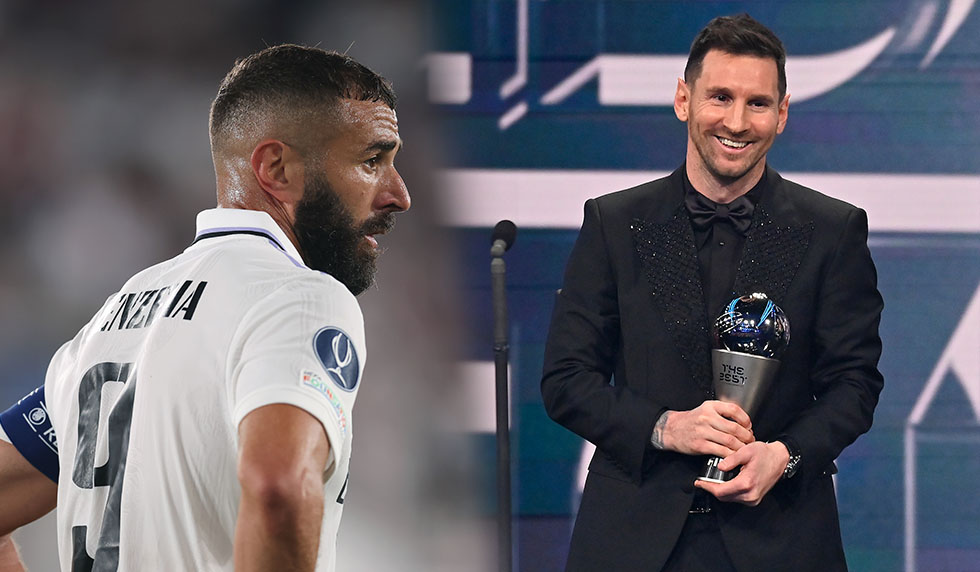 Karim Benzema Lionel Messi