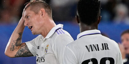 Toni Kroos Vinicius Junior Real Madrid