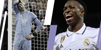 Courtois, Vinicius Junior