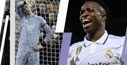 Courtois, Vinicius jr