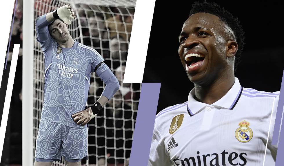 Courtois, Vinicius Junior
