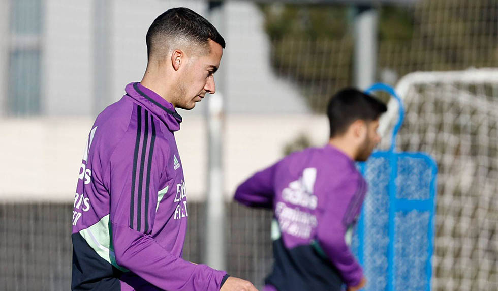 lucas vazquez training