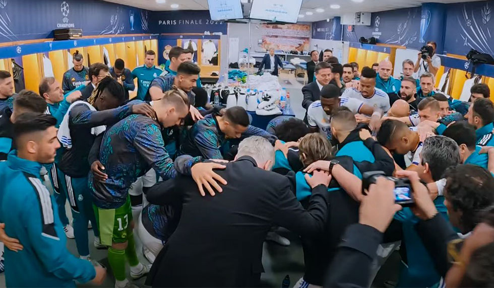real madrid apple tv + film