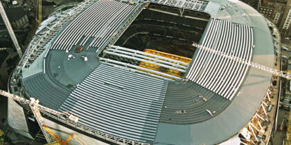 Estadio Santiago Bernabéu Real Madrid Umbau