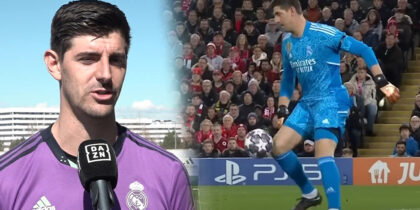 thibaut courtois fehler liverpool patzer
