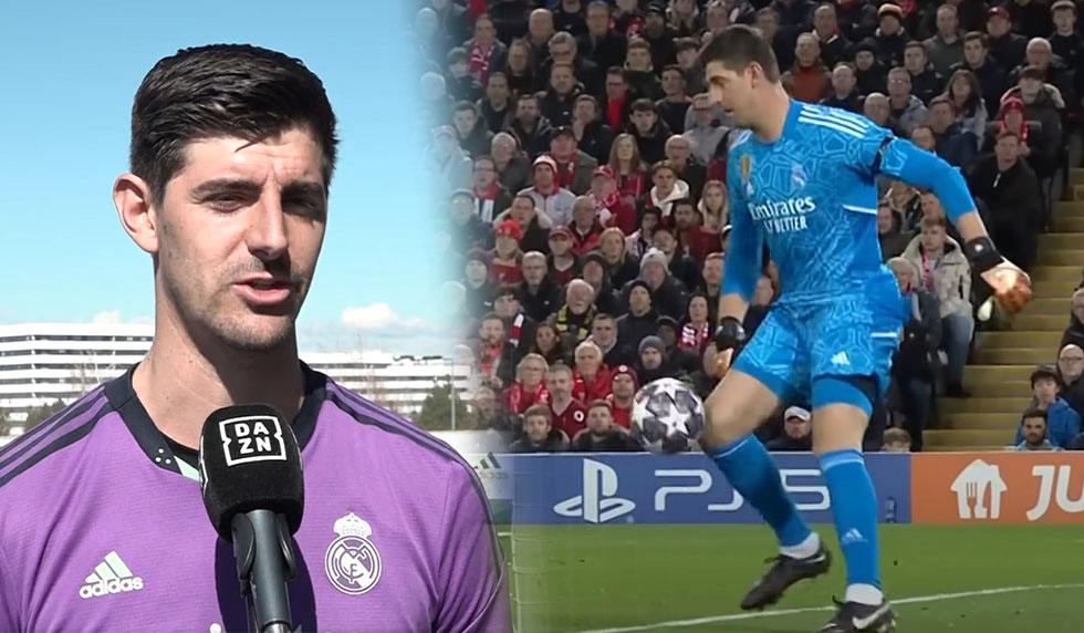thibaut courtois fehler liverpool patzer