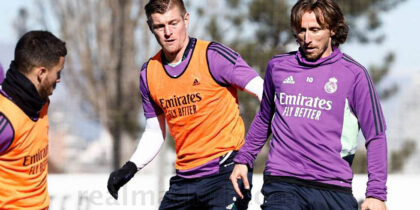 training kroos modric rmcom