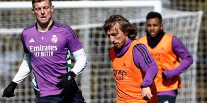training kroos modric rodrygo