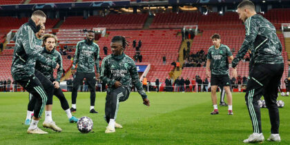 training real madrid anfield