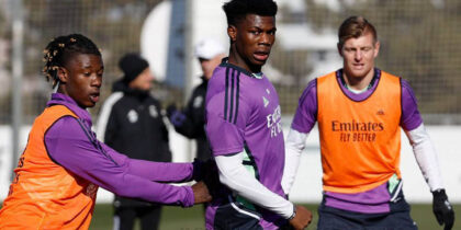 training tchouameni