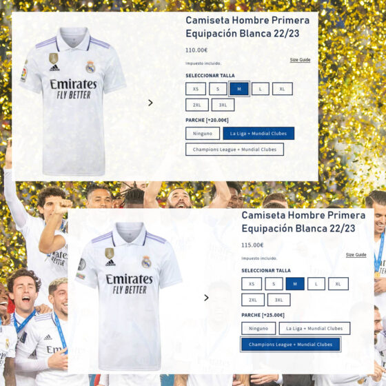 trikot real madrid klub wm patch