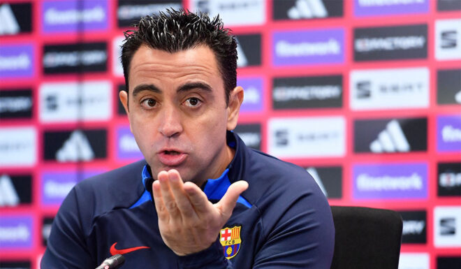 Xavi FC Barcelona Real Madrid Clásico