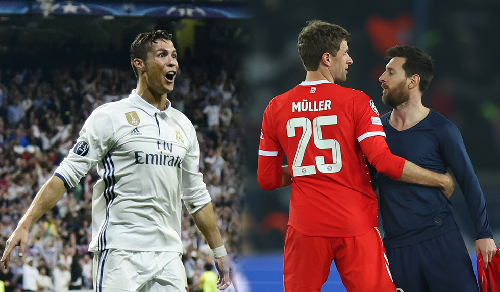 Cristiano Ronaldo FC Bayern Thomas Müller