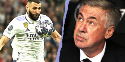 Karim Benzema Carlo Ancelotti