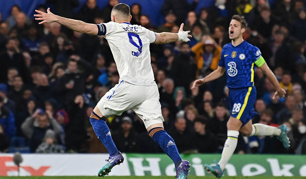 Benzema vs Chelsea