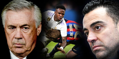 Carlo Ancelotti Xavi Hernández Real Madrid FC Barcelona