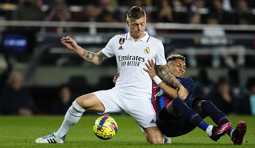 Kroos vs Raphinha