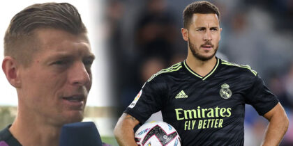 Toni Kroos Eden Hazard Real Madrid
