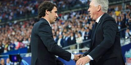 Raúl und Ancelotti