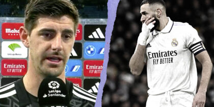 courtois benzema