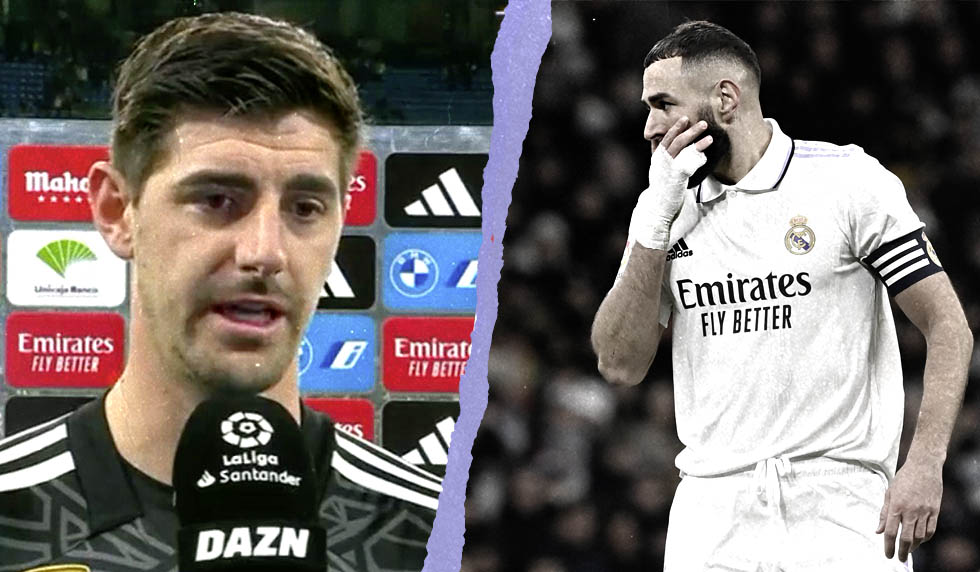 courtois benzema