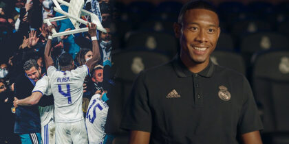 David Alaba Real Madrid Klappstuhl