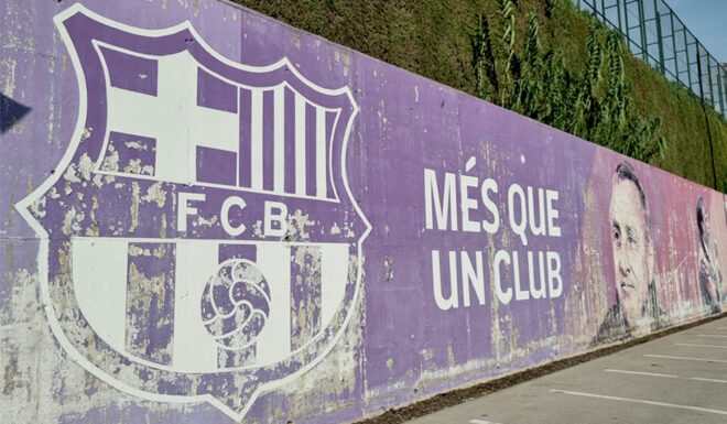 fc barcelona logo bröckelig fc barcelona logo bröckelig